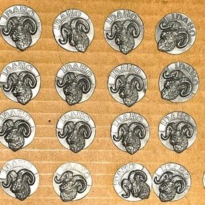 Idaho Ram siskiyou pin 1993 collectors 16ct vintage
